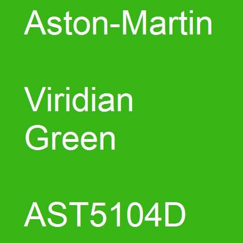 Aston-Martin, Viridian Green, AST5104D.